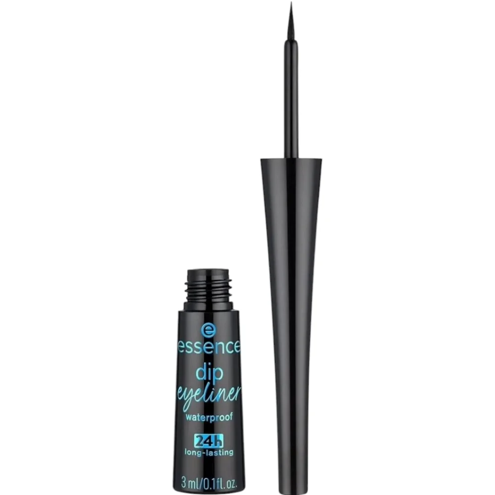 2 x Essence Dip Eyeliner Waterproof 24H Longlasting, Black